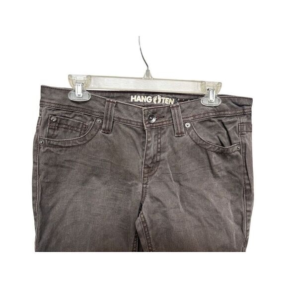 Hang Ten Brown Skinny Jeans Size 9 - Picture 5 of 9